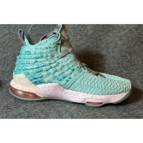 Nike LeBron James Shoe Kids 5Y XVII 17 GS South Beach Miami Vice Basketball Knit - Picture 7 of 15
